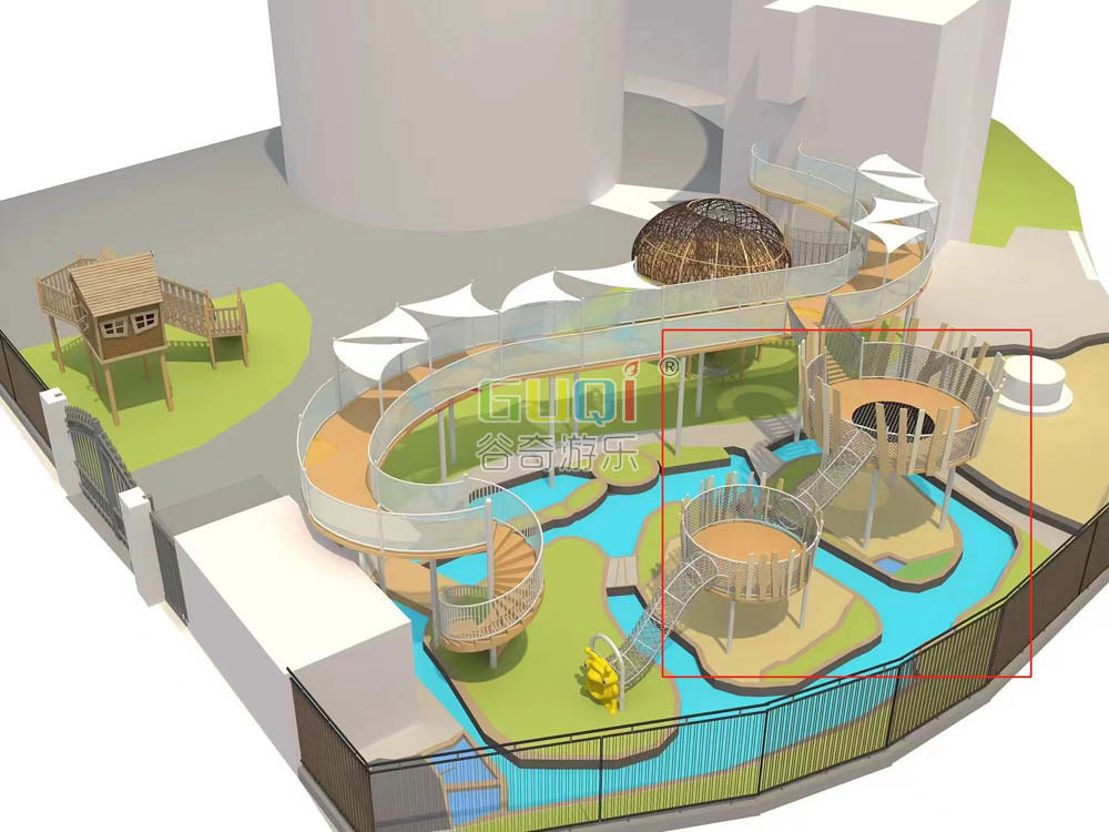 幼兒園大(dà)型遊樂設備